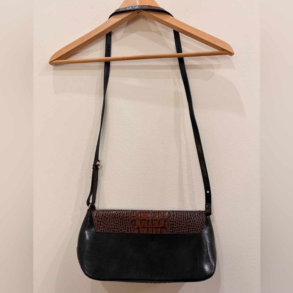 Brahmin DARIA Luxury Croc Embossed Leather Bag - Picture 5 of 7